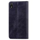 For Xiaomi Redmi 7A Business Stitching Horizontal Flip Leather Case with Double Folding & Bracket & Card Slots & Photo Frame & Wallet(Black) - 3