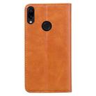 For Xiaomi Redmi Note 7 / Note 7 Pro Business Stitching Horizontal Flip Leather Case with Double Folding & Bracket & Card Slots & Photo Frame & Wallet(Brown) - 3