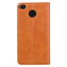 For Xiaomi Redmi 4X Business Stitching Horizontal Flip Leather Case with Double Folding & Bracket & Card Slots & Photo Frame & Wallet(Brown) - 3