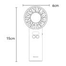 Yesido YF18 Handheld Ice Compress Brushless High Speed ??Fan(Beige) - 3