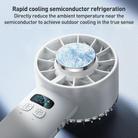 Yesido YF18 Handheld Ice Compress Brushless High Speed ??Fan(Beige) - 5