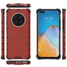 For Huawei Mate 40 Shockproof Honeycomb PC + TPU Protective Case(Red) - 4