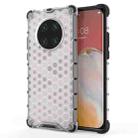 For Huawei Mate 40 Pro Shockproof Honeycomb PC + TPU Protective Case(White) - 1