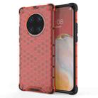 For Huawei Mate 40 Pro Shockproof Honeycomb PC + TPU Protective Case(Red) - 1