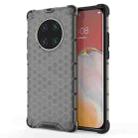 For Huawei Mate 40 Pro Shockproof Honeycomb PC + TPU Protective Case(Black) - 1