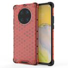 For Huawei Mate 40 Pro+ Shockproof Honeycomb PC + TPU Protective Case(Red) - 1
