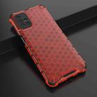 For Samsung Galaxy M31s Shockproof Honeycomb PC + TPU Protective Case(Red) - 2