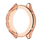 For Garmin Forerunner 970 Half Coverage Hollow TPU Watch Protective Cover(Transparent Orange) - 1