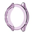 For Garmin Forerunner 970 Half Coverage Hollow TPU Watch Protective Cover(Transparent Purple) - 1