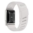 For WHOOP 5.0 Electrocardiogram Silicone Sports Watch Band(Starlight) - 2