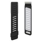For WHOOP 5.0 Regular Silicone Sports Watch Band(Black+Light Grey) - 3