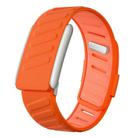 For WHOOP 5.0 Regular Silicone Sports Watch Band(Orange+Light Orange) - 1