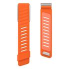 For WHOOP 5.0 Regular Silicone Sports Watch Band(Orange+Light Orange) - 3