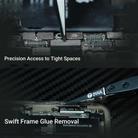 2uul TW32 Black K Flat Tip ESD-Safe Ceramic Tweezers - 3