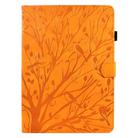 For Xiaomi Redmi Pad 2 Fortune Tree Embossed Leather Smart Tablet Case(Khaki) - 2