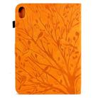 For Xiaomi Redmi Pad 2 Fortune Tree Embossed Leather Smart Tablet Case(Khaki) - 3