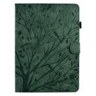 For Xiaomi Redmi Pad 2 Fortune Tree Embossed Leather Smart Tablet Case(Green) - 2