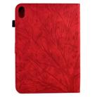 For Xiaomi Redmi Pad 2 Fortune Tree Embossed Leather Smart Tablet Case(Red) - 3