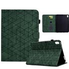 For Xiaomi Redmi Pad 2 Rhombus TPU Smart Leather Tablet Case(Green) - 1