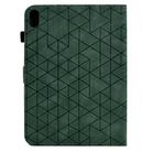 For Xiaomi Redmi Pad 2 Rhombus TPU Smart Leather Tablet Case(Green) - 3