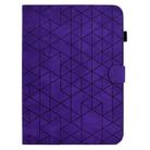 For Xiaomi Redmi Pad 2 Rhombus TPU Smart Leather Tablet Case(Purple) - 2