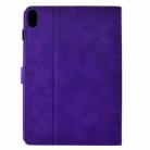 For Xiaomi Redmi Pad 2 Cats Embossed Leather Smart Tablet Case(Purple) - 3