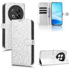 For Meizu Note 16 Pro Honeycomb Dot Texture Leather Phone Case(Silver) - 1