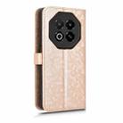 For Meizu Note 16 Honeycomb Dot Texture Leather Phone Case(Gold) - 3
