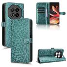 For Meizu Note 16 Honeycomb Dot Texture Leather Phone Case(Green) - 1