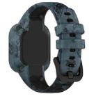 For GarminFit JR3 / Garmin Vivofit JR 3 xDfind Steel Buckle Printed Silicone Watch Band(Mosaic) - 2