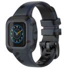For GarminFit JR3 / Garmin Vivofit JR 3 xDfind Steel Buckle Printed Silicone Watch Band(Camouflage Gray) - 1