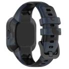 For GarminFit JR3 / Garmin Vivofit JR 3 xDfind Steel Buckle Printed Silicone Watch Band(Camouflage Gray) - 2