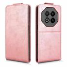 For Meizu Note 16 Magnetic Vertical Flip Leather Phone Case with Buckle(Rose Gold) - 2