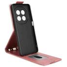 For Meizu Note 16 Magnetic Vertical Flip Leather Phone Case with Buckle(Rose Gold) - 3