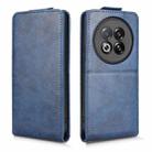 For Meizu Note 16 Pro Magnetic Vertical Flip Leather Phone Case with Buckle(Blue) - 2