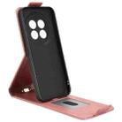 For Meizu Note 16 Pro Magnetic Vertical Flip Leather Phone Case with Buckle(Rose Gold) - 3