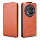 For Meizu Note 16 Pro Magnetic Vertical Flip Leather Phone Case with Buckle(Brown) - 2