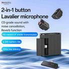 Yesido KR19 2 in 1 Magnetic Button Lavalier Microphone(Black) - 2