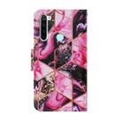 For Xiaomi Redmi Note 8 Coloured Drawing Pattern Horizontal Flip PU Leather Case with Holder & Card Slots & Wallet & Lanyard(Purple Marble) - 3