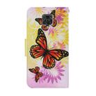 For Xiaomi Redmi Note 9 Pro / 9 Pro Max / 9s Coloured Drawing Pattern Horizontal Flip PU Leather Case with Holder & Card Slots & Wallet & Lanyard(Chrysanthemum Butterfly) - 3