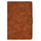 For Samsung Galaxy Tab A7 (2020) T500 Cowhide Texture Horizontal Flip Leather Case with Holder & Card Slots & Sleep / Wake-up(Brown) - 2