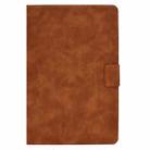 For Samsung Galaxy Tab A7 (2020) T500 Cowhide Texture Horizontal Flip Leather Case with Holder & Card Slots & Sleep / Wake-up(Brown) - 2