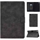 For Samsung Galaxy Tab A7 (2020) T500 Cowhide Texture Horizontal Flip Leather Case with Holder & Card Slots & Sleep / Wake-up(Grey) - 1