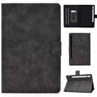 For Samsung Galaxy Tab S8 / Galaxy Tab S7 11.0 T870 Cowhide Texture Horizontal Flip Leather Case with Holder & Card Slots & Sleep / Wake-up(Grey) - 1