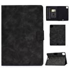 For iPad Air 2020 10.9 Cowhide Texture Horizontal Flip Leather Case with Holder & Card Slots & Sleep / Wake-up(Grey) - 1