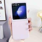 For Samsung Galaxy Z Flip7 5G Large Window Skin Feel PC Phone Case(White) - 2