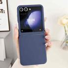 For Samsung Galaxy Z Flip6 Large Window Skin Feel PC Phone Case(Dark Blue) - 2