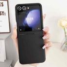 For Samsung Galaxy Z Flip5 Large Window Skin Feel PC Phone Case(Black) - 2