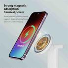 H63 15W 3 in 1 Magnetic Wireless Charger Stand(White) - 3