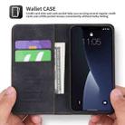 For iPhone 12 mini POLA 008 Series Retro Magnetic Horizontal Flip Leather Case with Holder & Card Slots(Black) - 3